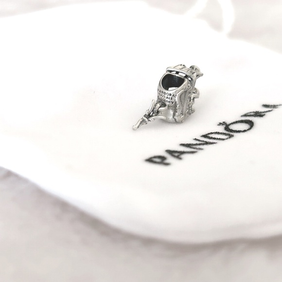 PANDORA Disney Tinker Bell & Captain Hook’s Pirate Ship Charm - Picture 7 of 9